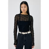 BLK | PLUMPY レーストップス | MOUSSY OUTLET