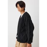A-LIGHT KNIT ケーブルカーディガン | RODEO CROWNS WIDE BOWL | 詳細画像12