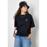 BLK | ロゴワイドカットトップス | RODEO CROWNS WIDE BOWL