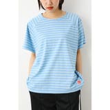 （WEB限定）チュール レイヤードボーダ Tシャツ | RODEO CROWNS WIDE BOWL | 詳細画像4 