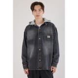 フーデッドデニムシャツジャケット | RODEO CROWNS WIDE BOWL | 詳細画像2