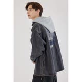 フーデッドデニムシャツジャケット | RODEO CROWNS WIDE BOWL | 詳細画像4