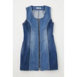 ZIP UP DENIM ミニドレス | MOUSSY OUTLET | 詳細画像8 