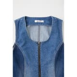 ZIP UP DENIM ミニドレス | MOUSSY OUTLET | 詳細画像10 