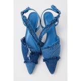 BLU | REMAKE DENIM POINTY HEEL パンプス | MOUSSY OUTLET
