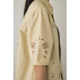 カットワーク刺繍オーバーシャツ オーガニックコットン使用 | MOUSSY OUTLET | 詳細画像9