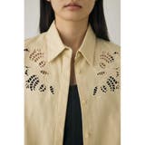 カットワーク刺繍オーバーシャツ オーガニックコットン使用 | MOUSSY OUTLET | 詳細画像7