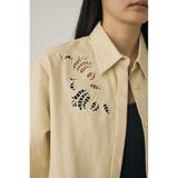 カットワーク刺繍オーバーシャツ オーガニックコットン使用 | MOUSSY OUTLET | 詳細画像8