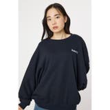 BLK | ドルマンバックロゴスウェット | RODEO CROWNS WIDE BOWL