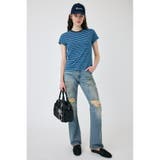ROLL SLEEVE マルチストライプ TEE | MOUSSY OUTLET | 詳細画像2