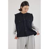 BLK | バックフリルベスト | RODEO CROWNS WIDE BOWL