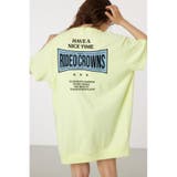 Oblong Logo デニムアップリケTワンピース | RODEO CROWNS WIDE BOWL | 詳細画像14 