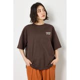 BRN | アップリケクラウンロゴTシャツ | RODEO CROWNS WIDE BOWL
