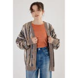 3Dマルチカラーニットカーディガン | RODEO CROWNS WIDE BOWL | 詳細画像8