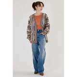 3Dマルチカラーニットカーディガン | RODEO CROWNS WIDE BOWL | 詳細画像13