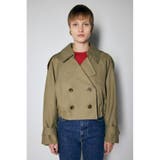 BEG | SHORT TRENCH コート | MOUSSY OUTLET