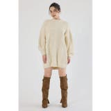 ケーブルモールニットワンピース | RODEO CROWNS WIDE BOWL | 詳細画像5 