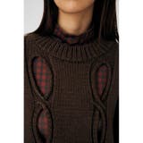 CUT OUT DESIGN ニット | MOUSSY OUTLET | 詳細画像14 