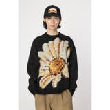 BLK | ビッグフラワーニット | RODEO CROWNS WIDE BOWL