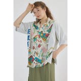 柄WHT5 | ドッキングアロハビッグシャツ | RODEO CROWNS WIDE BOWL