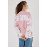 PNK | オーバーロゴレイヤードロングスリーブTシャツ | RODEO CROWNS WIDE BOWL