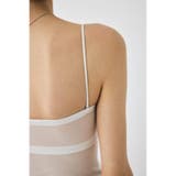 BACK SHEER カップインキャミ | MOUSSY OUTLET | 詳細画像8 