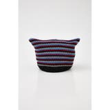 BLK | キッズNecoミミボーダーニットキャップ | RODEO CROWNS WIDE BOWL