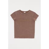 BRN | STUDS LOGO TEE | MOUSSY OUTLET