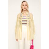 L/YEL1 | SHINY SHEER シャツ | SLY OUTLET