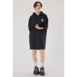 Right shoulder LOGOパーカーワンピース | RODEO CROWNS WIDE BOWL | 詳細画像13