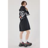 Right shoulder LOGOパーカーワンピース | RODEO CROWNS WIDE BOWL | 詳細画像14 