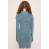 FRONT ZIP BI COLOR ショートワンピース | SLY OUTLET | 詳細画像12 