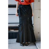 OPEN ZIP MERMAID CARGO スカート | SLY OUTLET | 詳細画像18