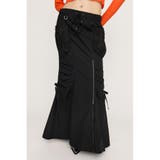 OPEN ZIP MERMAID CARGO スカート | SLY OUTLET | 詳細画像6