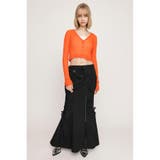 OPEN ZIP MERMAID CARGO スカート | SLY OUTLET | 詳細画像2