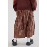 レザーライクフリルティアードスカート | RODEO CROWNS WIDE BOWL | 詳細画像11 