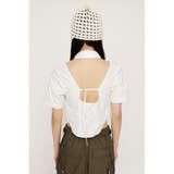 FRONT ZIP BACK OPEN ブラウス | SLY OUTLET | 詳細画像6