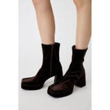 STRETCH BLOCK HEEL ブーツ | MOUSSY OUTLET | 詳細画像11 