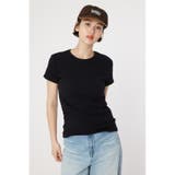 BLK | リブ H/S Tシャツ | RODEO CROWNS WIDE BOWL