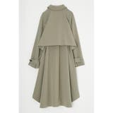 ROUND HEM FLARE TRENCH コート | MOUSSY OUTLET | 詳細画像4
