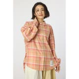 柄YEL5 | マルチパターンチェックシャツ | RODEO CROWNS WIDE BOWL