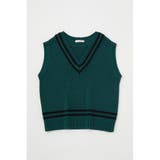 GRN | VARSITY KNIT ベスト | MOUSSY OUTLET
