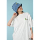 (Ryu Ambe)MOTIF刺繍Tシャツ | RODEO CROWNS WIDE BOWL | 詳細画像2