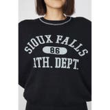 配色ステッチカレッジニットトップス | RODEO CROWNS WIDE BOWL | 詳細画像10 