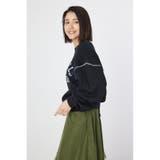 配色ステッチカレッジニットトップス | RODEO CROWNS WIDE BOWL | 詳細画像2 