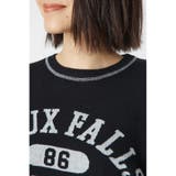 配色ステッチカレッジニットトップス | RODEO CROWNS WIDE BOWL | 詳細画像9 