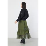 配色ステッチカレッジニットトップス | RODEO CROWNS WIDE BOWL | 詳細画像5 