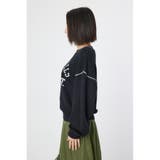 配色ステッチカレッジニットトップス | RODEO CROWNS WIDE BOWL | 詳細画像7 