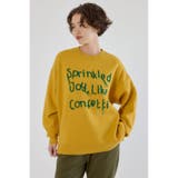 YEL | Frayed Lettering ニットトップス | RODEO CROWNS WIDE BOWL