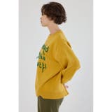 Frayed Lettering ニットトップス | RODEO CROWNS WIDE BOWL | 詳細画像9 